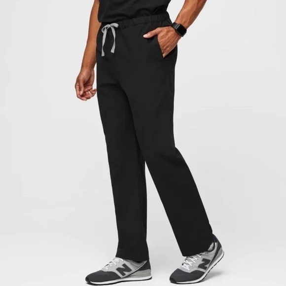 FIGS Men’s Pisco Basic Scrub Pants Black Size XL - Picture 1 of 9